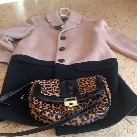 New Talbots coat with matching purse - Picture 4 of 4